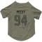 Olive Houston Texans Jayden Peevy   Dog & Cat Pet Jersey