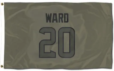 Olive Houston Texans Jimmie Ward   Flag (3 X 5)