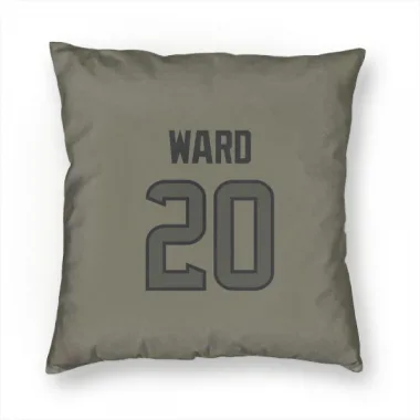 Olive Houston Texans Jimmie Ward   Pillow Cover (18 X 18)