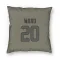 Olive Houston Texans Jimmie Ward   Pillow Cover (18 X 18)