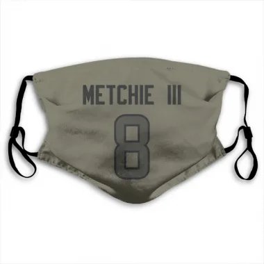 Olive Houston Texans John Metchie III   Face Mask