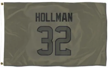 Olive Houston Texans Ka'dar Hollman   Flag (3 X 5)