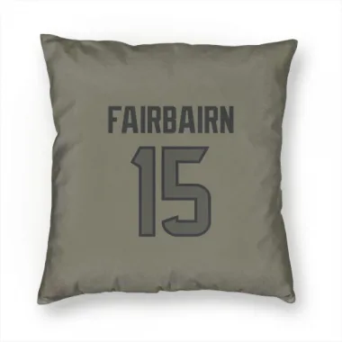 Olive Houston Texans Ka'imi Fairbairn   Pillow Cover (18 X 18)