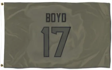 Olive Houston Texans Kris Boyd   Flag (3 X 5)