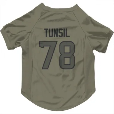 Olive Houston Texans Laremy Tunsil   Dog & Cat Pet Jersey