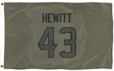 Olive Houston Texans Neville Hewitt   Flag (3 X 5)