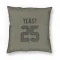 Olive Houston Texans Russ Yeast   Pillow Cover (18 X 18)