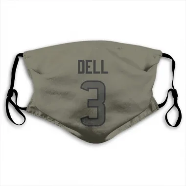 Olive Houston Texans Tank Dell   Face Mask