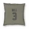 Olive Houston Texans Tank Dell   Pillow Cover (18 X 18)