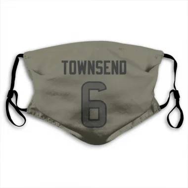 Olive Houston Texans Tommy Townsend   Face Mask