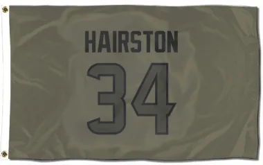 Olive Houston Texans Troy Hairston   Flag (3 X 5)