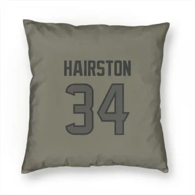 Olive Houston Texans Troy Hairston   Pillow Cover (18 X 18)