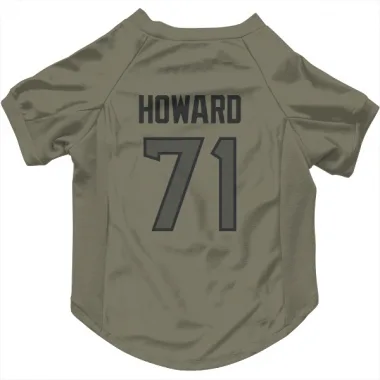 Olive Houston Texans Tytus Howard   Dog & Cat Pet Jersey