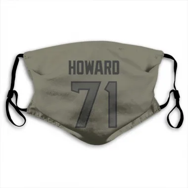 Olive Houston Texans Tytus Howard   Face Mask