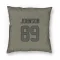 Olive Houston Texans Xavier Johnson   Pillow Cover (18 X 18)