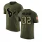 Olive Men's Ka'dar Hollman Houston Texans Salute to Service T-Shirt