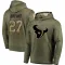 Olive Men's Myles Bryant Houston Texans Salute to Service Pullover Hoodie