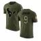 Olive Youth Brevin Jordan Houston Texans Salute to Service T-Shirt