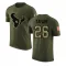 Olive Youth J.J. Taylor Houston Texans Salute to Service T-Shirt