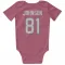 Pink Houston Texans Andre Johnson   Newborn & Infant Bodysuit