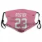 Pink Houston Texans Arian Foster   Face Mask