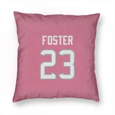 Pink Houston Texans Arian Foster   Pillow Cover (18 X 18)