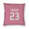 Pink Houston Texans Arian Foster   Pillow Cover (18 X 18)