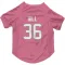 Pink Houston Texans Brandon Hill   Dog & Cat Pet Jersey