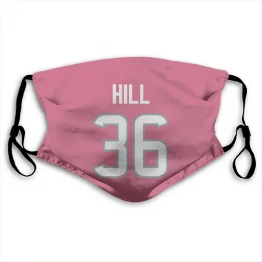 Pink Houston Texans Brandon Hill   Face Mask