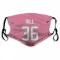 Pink Houston Texans Brandon Hill   Face Mask