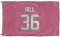 Pink Houston Texans Brandon Hill   Flag (3 X 5)