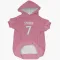 Pink Houston Texans C.J. Stroud   Dog & Cat Pet Hoodie