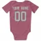 Pink Houston Texans Custom    Newborn & Infant Bodysuit