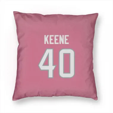 Pink Houston Texans Dalton Keene   Pillow Cover (18 X 18)