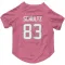 Pink Houston Texans Dalton Schultz   Dog & Cat Pet Jersey