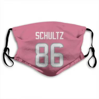 Pink Houston Texans Dalton Schultz   Face Mask