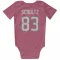 Pink Houston Texans Dalton Schultz   Newborn & Infant Bodysuit