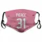 Pink Houston Texans Dameon Pierce   Face Mask