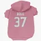 Pink Houston Texans D'Angelo Ross   Dog & Cat Pet Hoodie