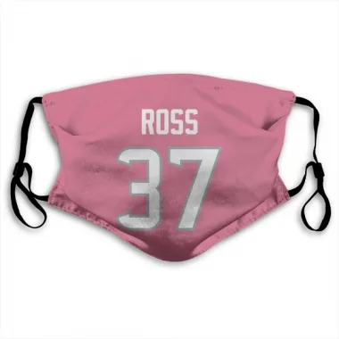 Pink Houston Texans D'Angelo Ross   Face Mask