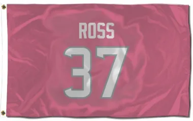 Pink Houston Texans D'Angelo Ross   Flag (3 X 5)