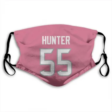 Pink Houston Texans Danielle Hunter   Face Mask