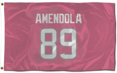 Pink Houston Texans Danny Amendola   Flag (3 X 5)