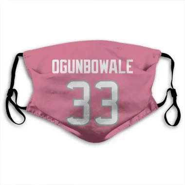 Pink Houston Texans Dare Ogunbowale   Face Mask