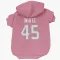 Pink Houston Texans Devin White   Dog & Cat Pet Hoodie