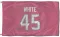 Pink Houston Texans Devin White   Flag (3 X 5)