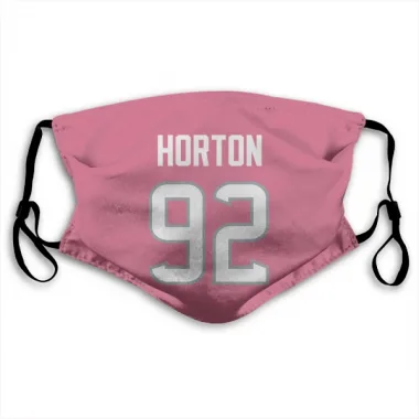 Pink Houston Texans Dylan Horton   Face Mask