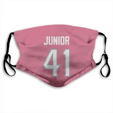 Pink Houston Texans Gregory Junior   Face Mask