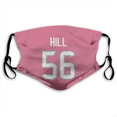 Pink Houston Texans Jamal Hill   Face Mask