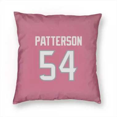 Pink Houston Texans Jarrett Patterson   Pillow Cover (18 X 18)